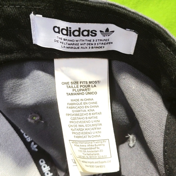 Adidas Buckle-Back Hat Grey Camo One Size Fits Most - Picture 3 of 4